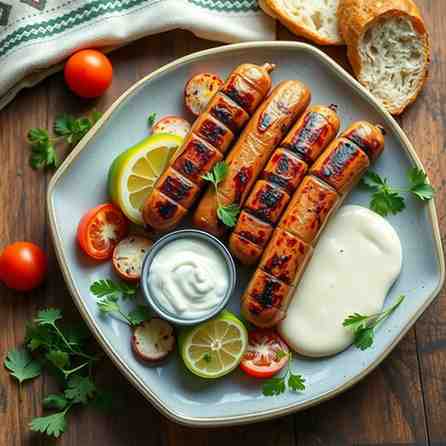 Best BBQ Sausages Recipe - Cypriot Sheftalia